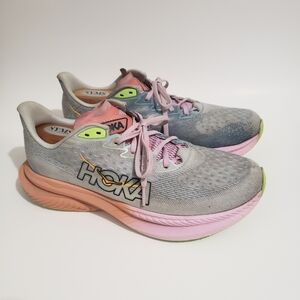 Hoka One One Shoes Mach 6 Womens Size  10.5 B Running Illusion Dusk 1147810 ISK